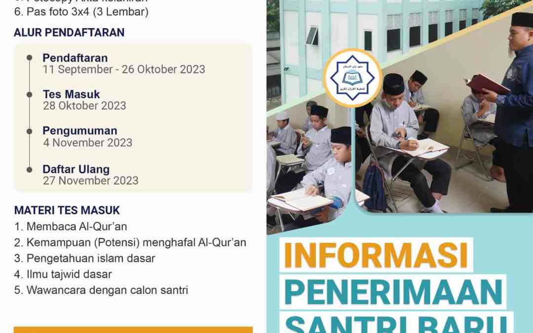 PSB Tahfidz 2024/2025