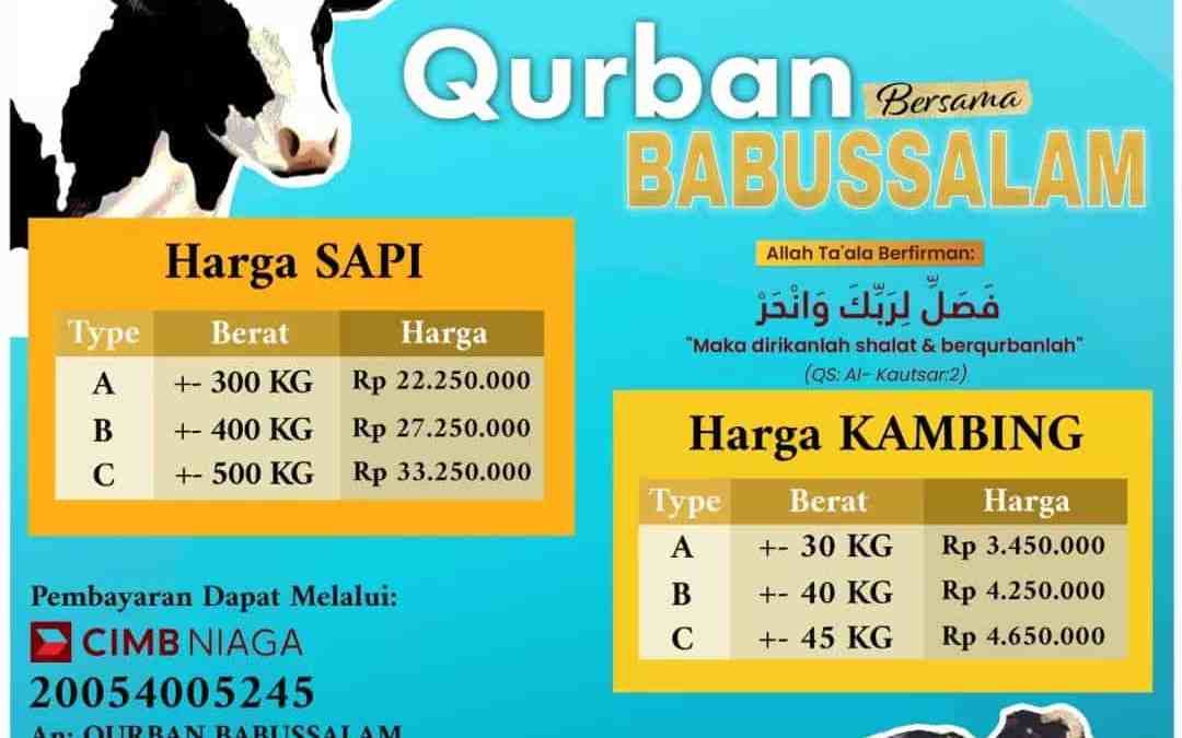 QURBAN Bersama Babussalam