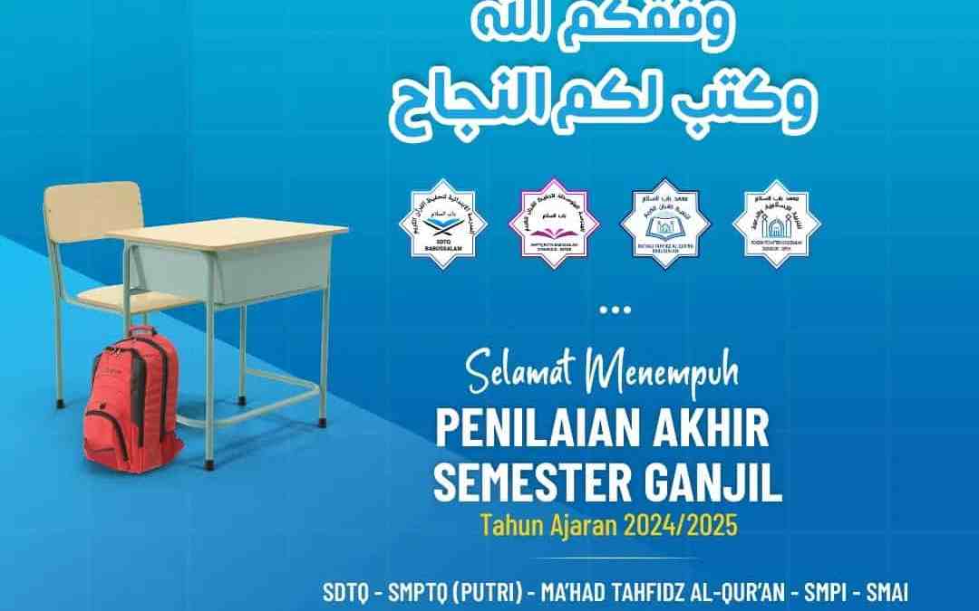 Ujian Penilaian Akhir Semester Ganjil